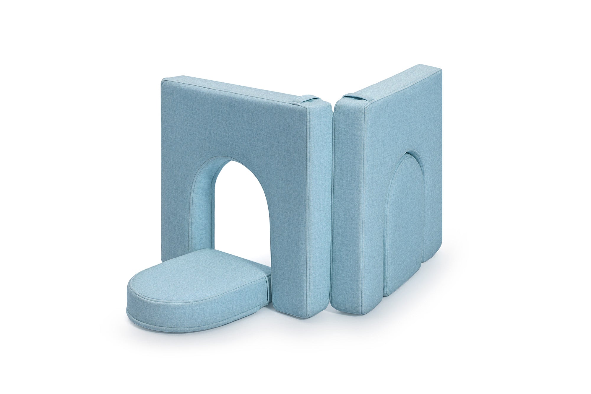 SHAPPY Dětské pěnové oblouky k sestavě SHAPPY ORIGINAL mini Barva: Sky Blue