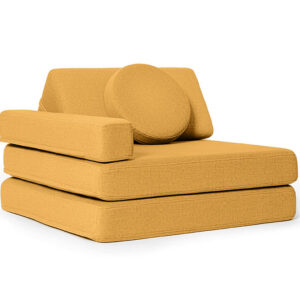 SHAPPY Dětské rozkládací pěnové křeslo SHAPPY ORIGINAL Barva: Mustard