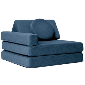 SHAPPY Dětské rozkládací pěnové křeslo SHAPPY ORIGINAL Barva: Navy Blue