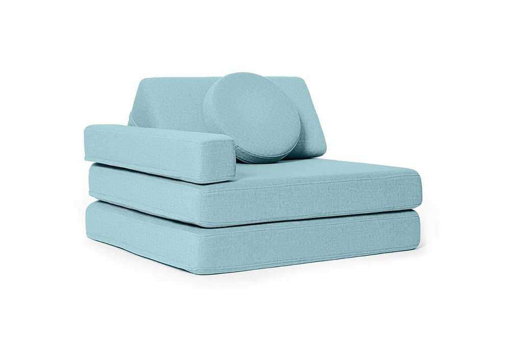 SHAPPY Dětské rozkládací pěnové křeslo SHAPPY ORIGINAL Barva: Sky Blue