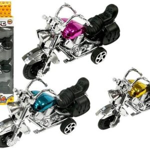 Sada 3 motocyklů s třecím pohonem