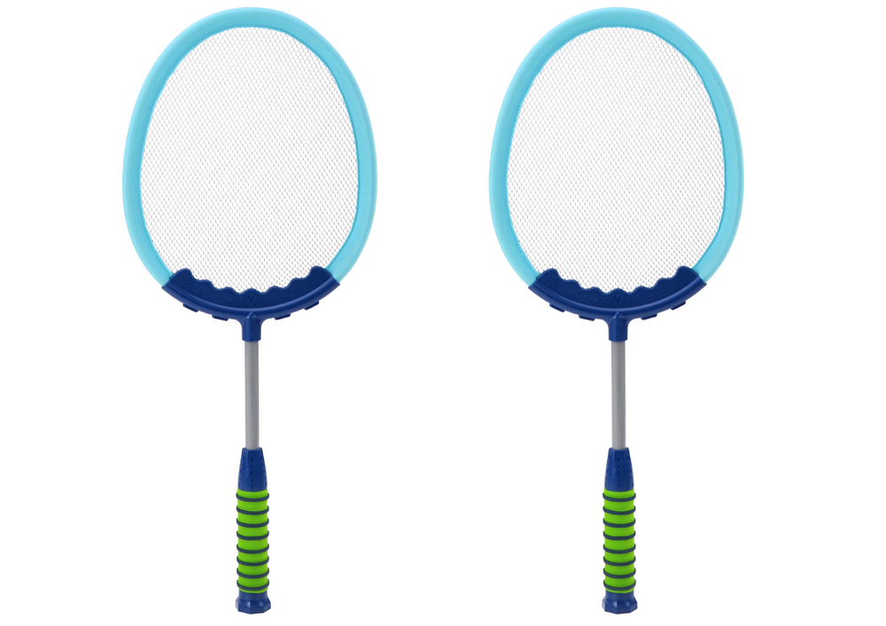 Sada badmintonových raket s míčky modré - Obrázek 2
