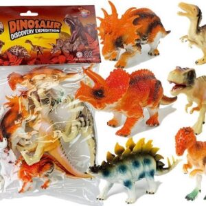 Sada figurek Dinosaurů 10 cm 6 kusů