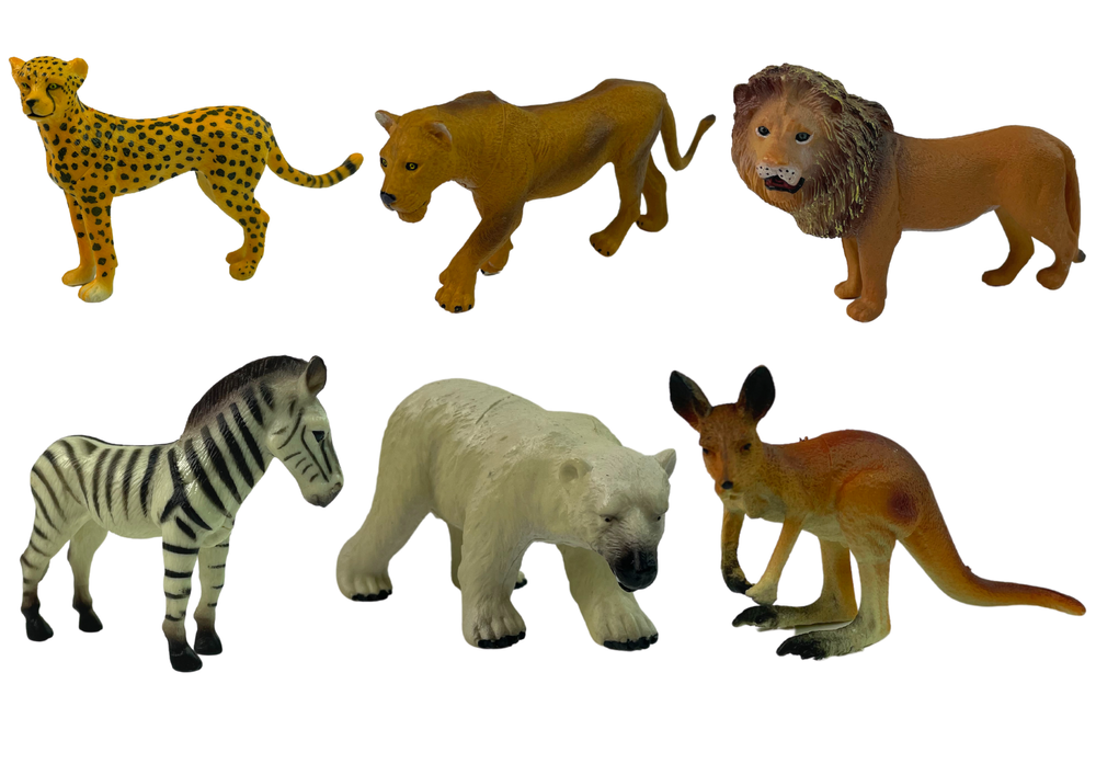 Sada figurek afrických zvířat - Obrázek 2