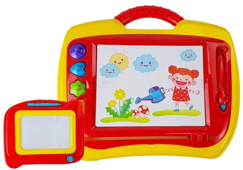 Sada magnetických tabulí červená žlutá - Obrázek 2