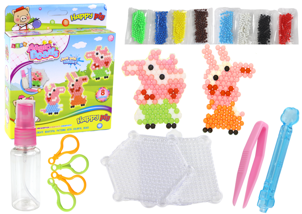 Sada vodních korálků DIY Prasátko Peppa
