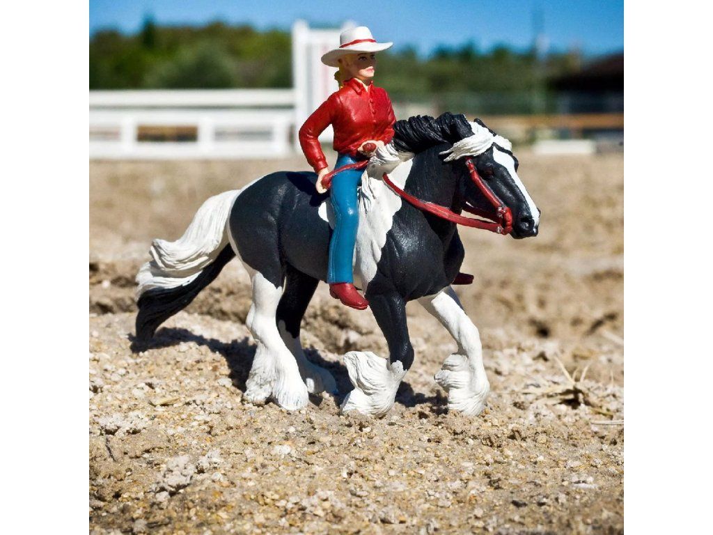 Safari Ltd. Safari Ltd. Figurka - Jezdkyně na koni - Obrázek 2