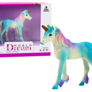 Sběratelská figurka malý jednorožec modrý 8 cm
