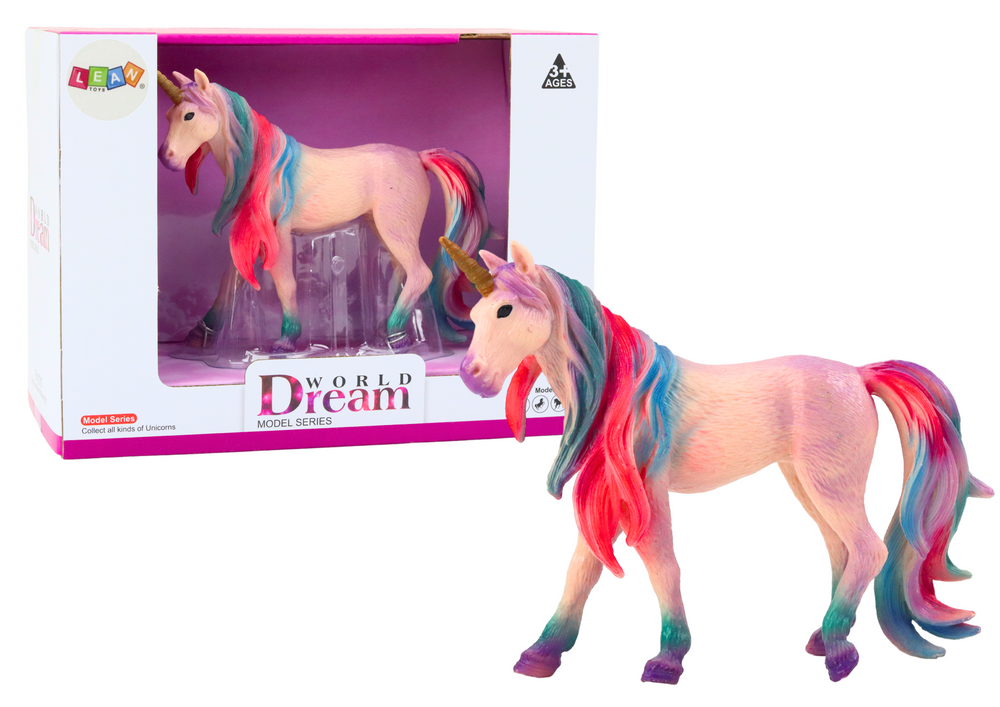 Sběratelská figurka velký fialový jednorožec 11 cm