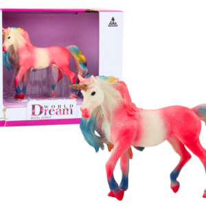 Sběratelská figurka velký růžový jednorožec 11 cm