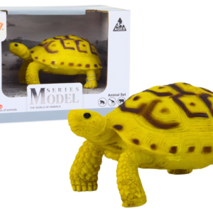 Sběratelská figurka želva žlutá hnědá