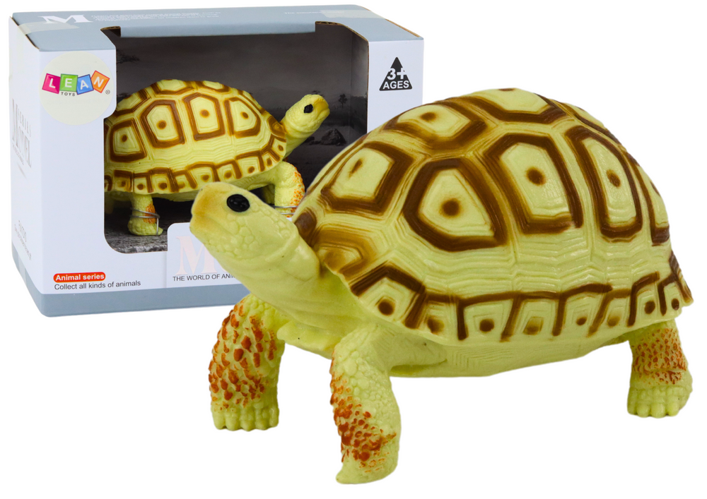 Sběratelská figurka želva žluto-hnědá B
