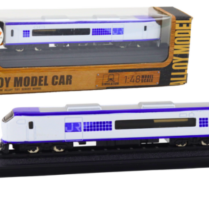 Sběratelský model vlaku 1:48 modrý
