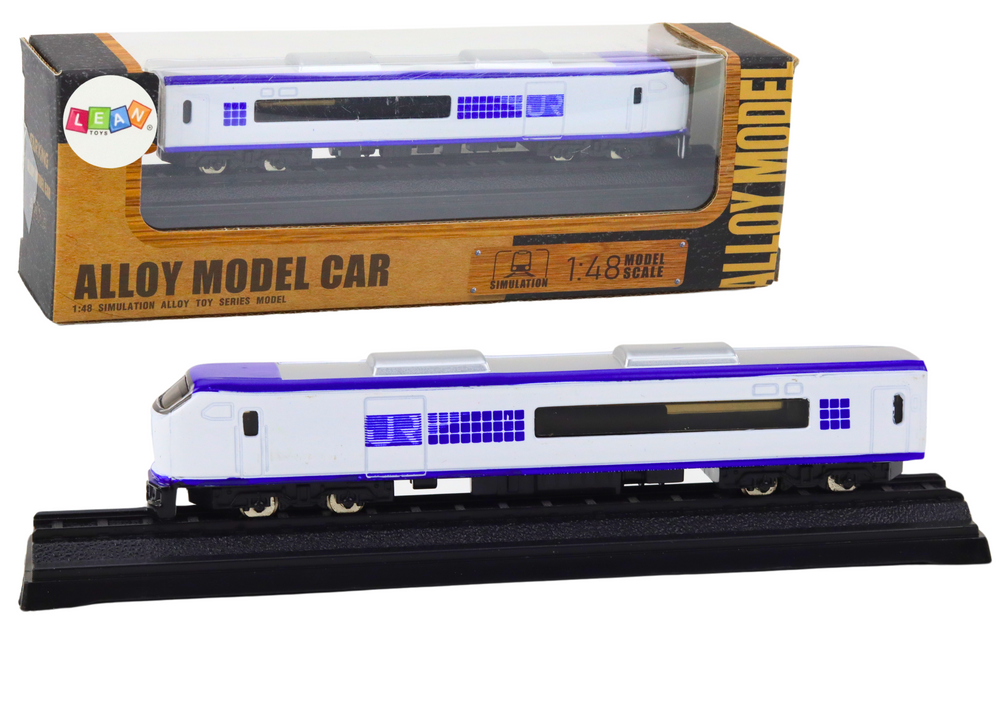 Sběratelský model vlaku 1:48 modrý