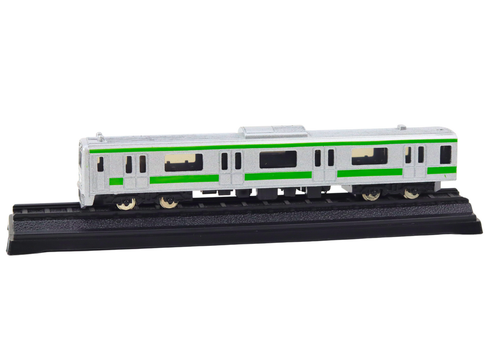 Sběratelský model vlaku 1:48 stříbrný - Obrázek 2
