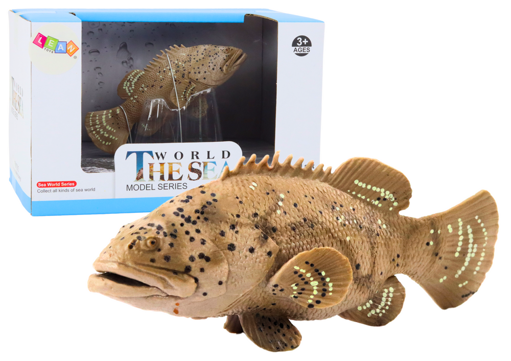 Sbírková figurka ryby námořníka Goliata šedá 11 cm