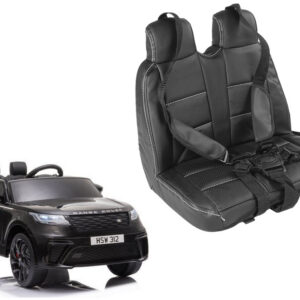 Sedadlo z ekologické kůže pro autíčko Range Rover QY2088