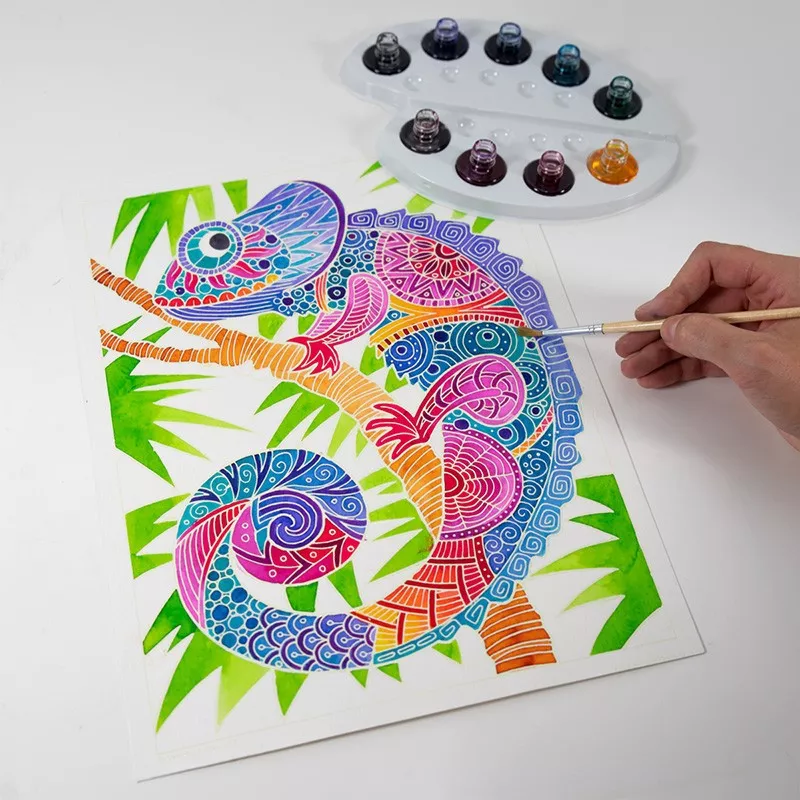 Sentosphere Sentosphere Akvarely Zentangle - Obrázek 2