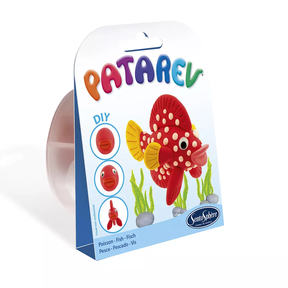Sentosphere Sentosphere Modelína Patarev do kapsy - Ryba - Obrázek 2