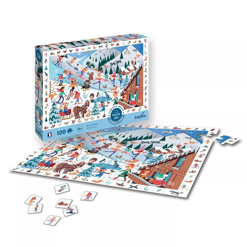 Sentosphere Sentosphere Puzzle - Zimní sporty