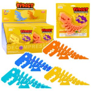 Skládací dinosaurus antistresová hračka 3D