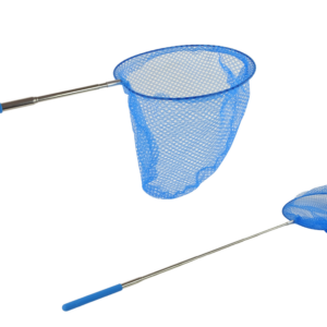 Skládací síťka na motýly a hmyz 85 cm modrá