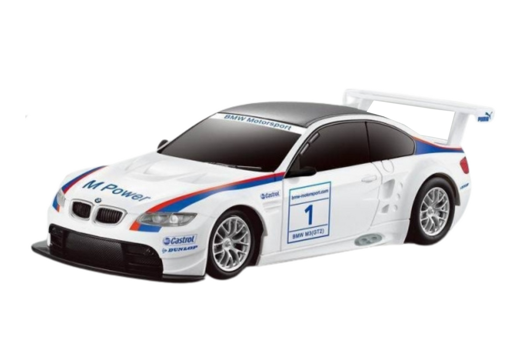 Sportovní autíčko BMW M3 GT2 na dálkové ovládání RC 1:24 bílé - Obrázek 2