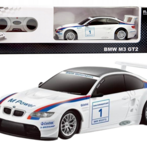 Sportovní autíčko BMW M3 GT2 na dálkové ovládání RC 1:24 bílé