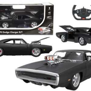 Sportovní autíčko Dodge Charger R/T na dálkové ovládání RC 1:16 černé