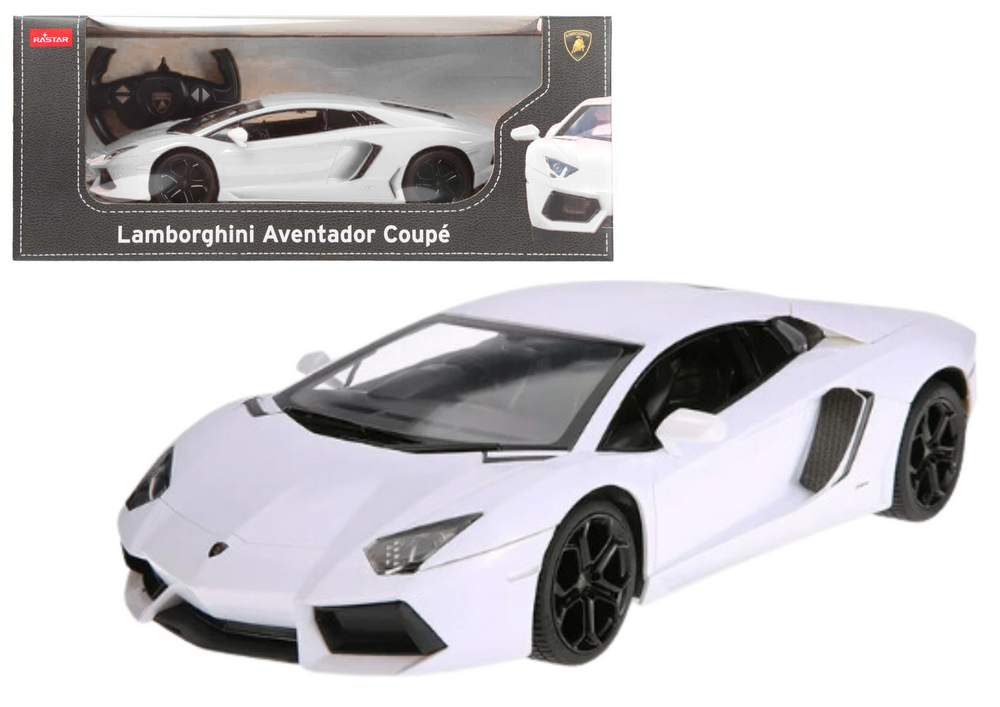 Sportovní autíčko Lamborghini Aventador LP700 Rastar na dálkové ovládání RC 1:14 bílé