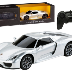Sportovní autíčko Porsche 918 Spyder na dálkové ovládání RC 1:24 stříbrné