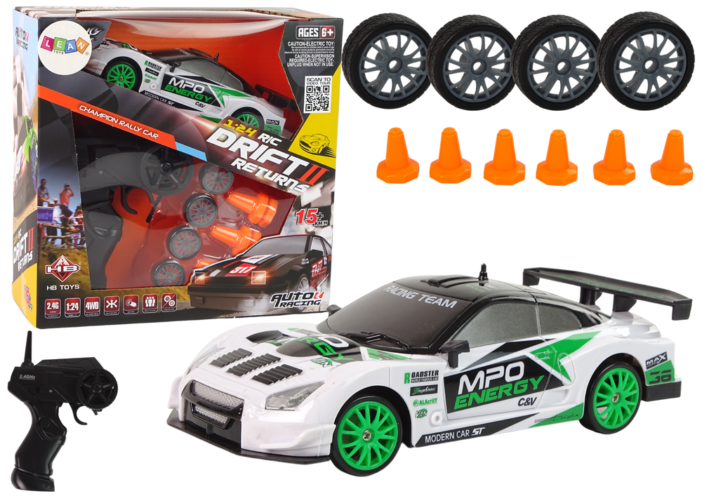 Sportovní auto Drift na dálkové ovládání RC 1:24