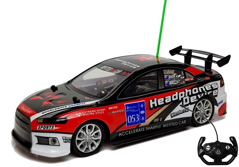 Sportovní auto na dálkové ovládání R/C 1:14 červené - Obrázek 2