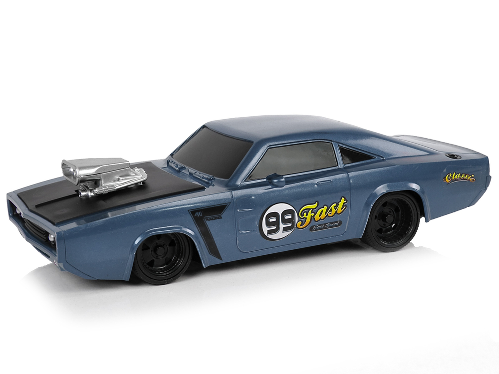 Sportovní auto na dálkové ovládání R/C 1:20 šedé - Obrázek 2