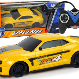 Sportovní auto na dálkové ovládání R/C 1:24 žluté