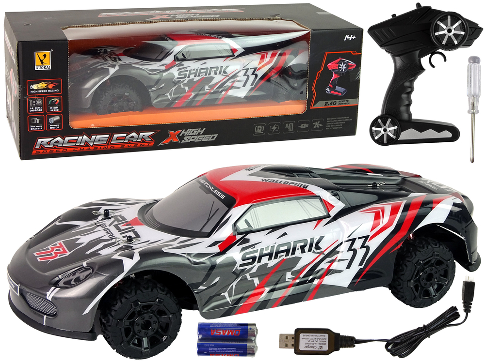 Sportovní auto na dálkové ovládání R/C Shark 33 1:8