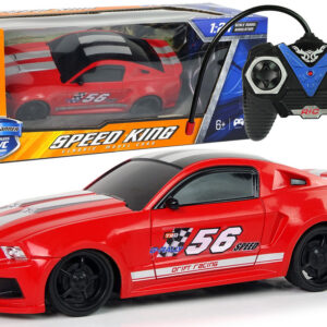 Sportovní auto na dálkové ovládání RC speed king červené