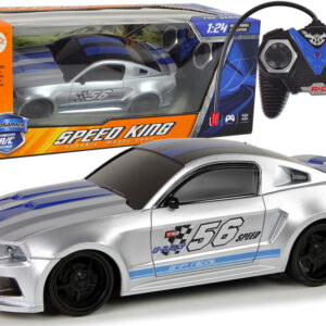 Sportovní auto na dálkové ovládání RC speed king stříbrné