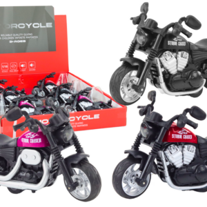 Sportovní motocykl Harley s třecím pohonem 3 barvy