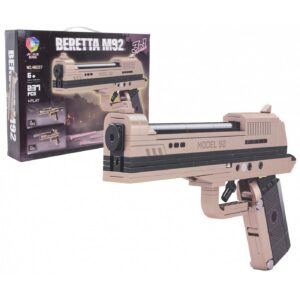 Stavebnice pistole Beretta M92 237 dílků 3v1