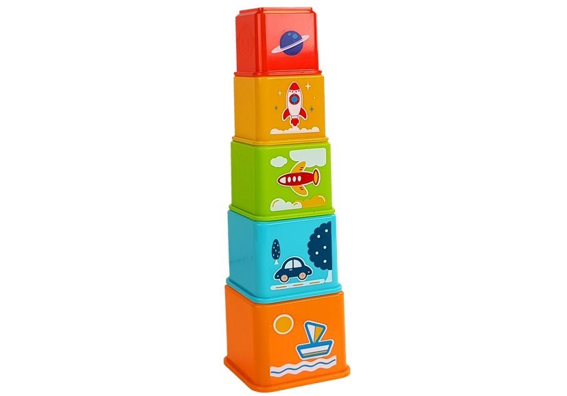 Stavebnice pyramida pro nejmenší Huanger - Obrázek 2