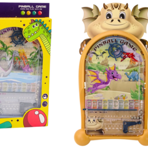 Stolní hra zručnosti Pinball Dinosauři Drak béžový