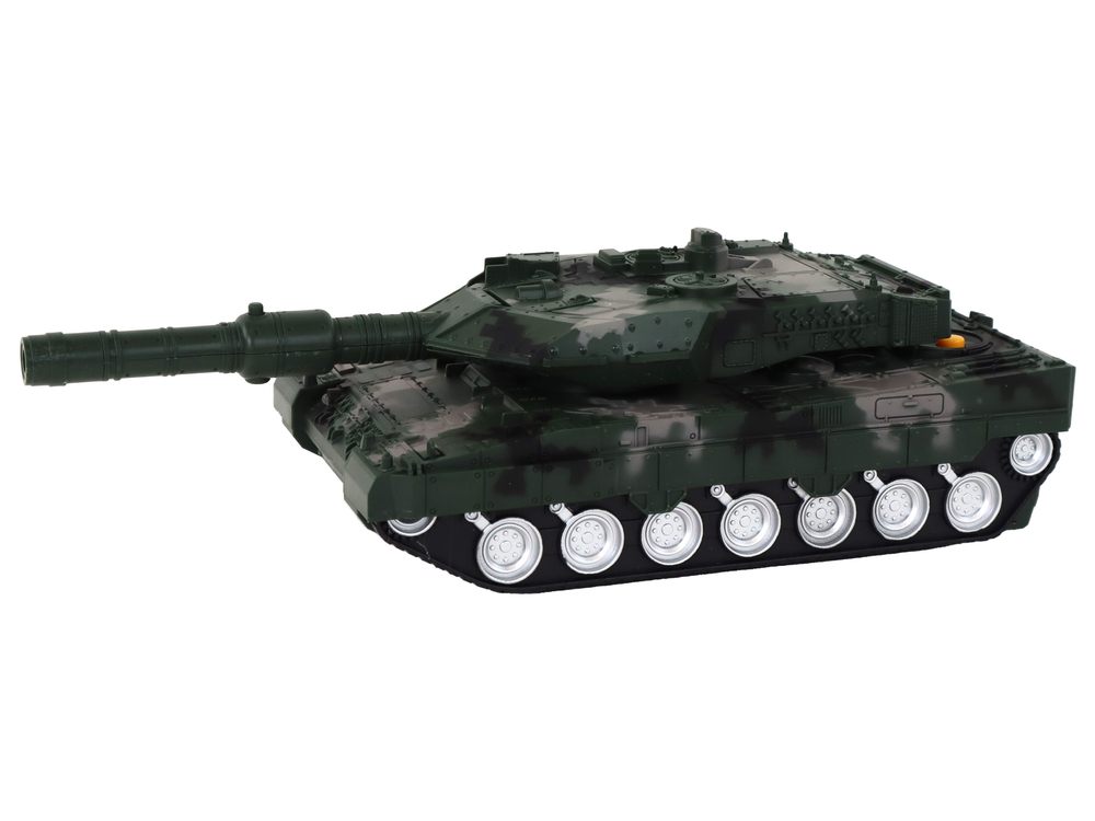 Tank na dálkové ovládání R/C Remote control zelený - Obrázek 2