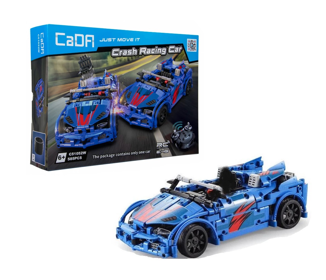 Technická stavebnice R/C závodní auto 585 dílů