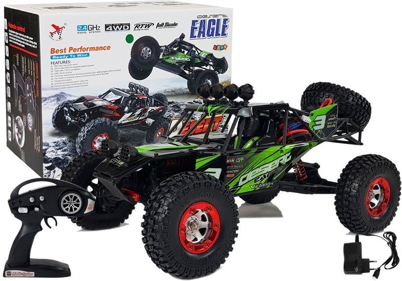 Terénní autíčko 4x4 na dálkově ovládání R/C 1:12 s rychlostí 30 km/h