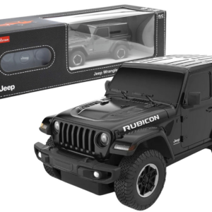 Terénní autíčko JEEP Wrangler JL Rubicon na dálkové ovládání RC 1:24 černé