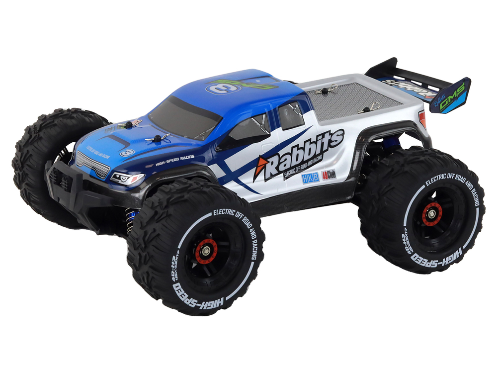 Terénní autíčko Rabbits na dálkové ovládání RC 4x4 modré - Obrázek 2