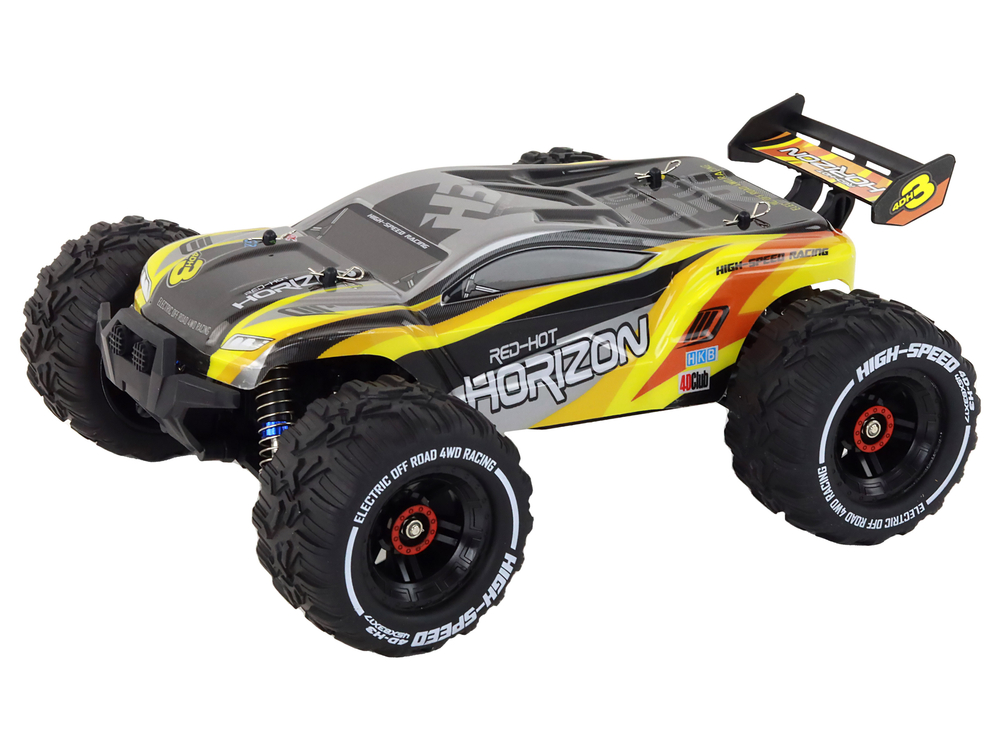 Terénní autíčko Rabbits na dálkové ovládání RC 4x4 žluté - Obrázek 2