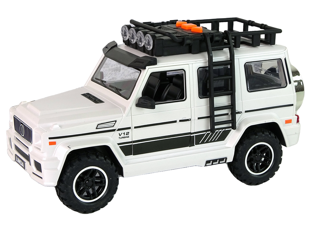 Terénní auto bílé - Obrázek 2