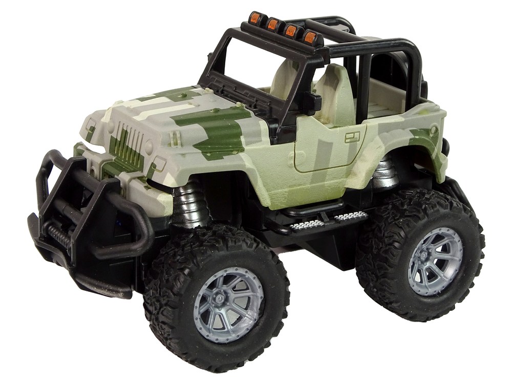 Terénní auto na dálkové ovládání R/C 1:43 maskáčové - Obrázek 2